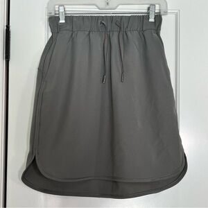 Olive Lululemon On The Fly Skirt (6)